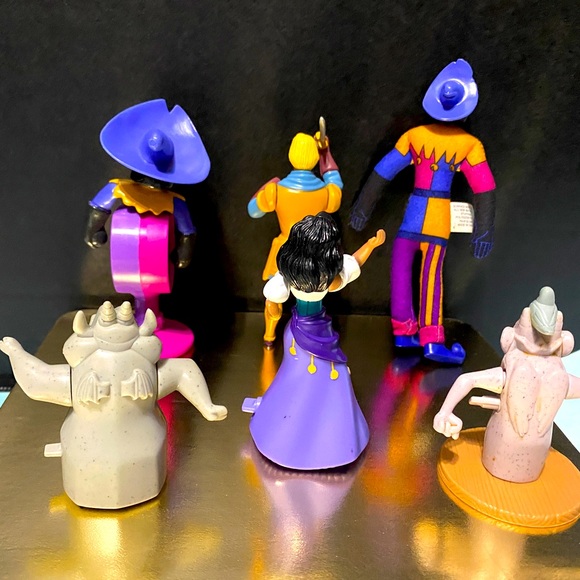 DISNEY VINTAGE 90s HUNCHBACK OF NOTRE DAME McDONALDS & BURGER KING TOY BUNDLE 6 - Picture 10 of 11